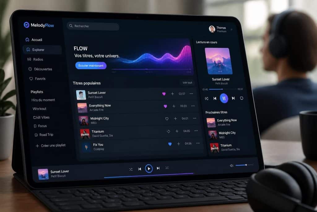 sound cloudify vous permet d'écouter et de gérer votre musique en ligne facilement, offrant une expérience fluide et intuitive pour profiter de vos morceaux préférés où que vous soyez.