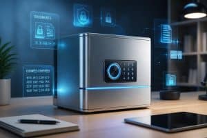 ecoffre est un coffre-fort numérique sécurisé conçu pour protéger vos documents essentiels en ligne, garantissant confidentialité et accès facile à tout moment.