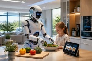 découvrez les dernières innovations et applications des robots humanoïdes domestiques en 2026, révolutionnant la vie quotidienne avec intelligence et assistance avancée.