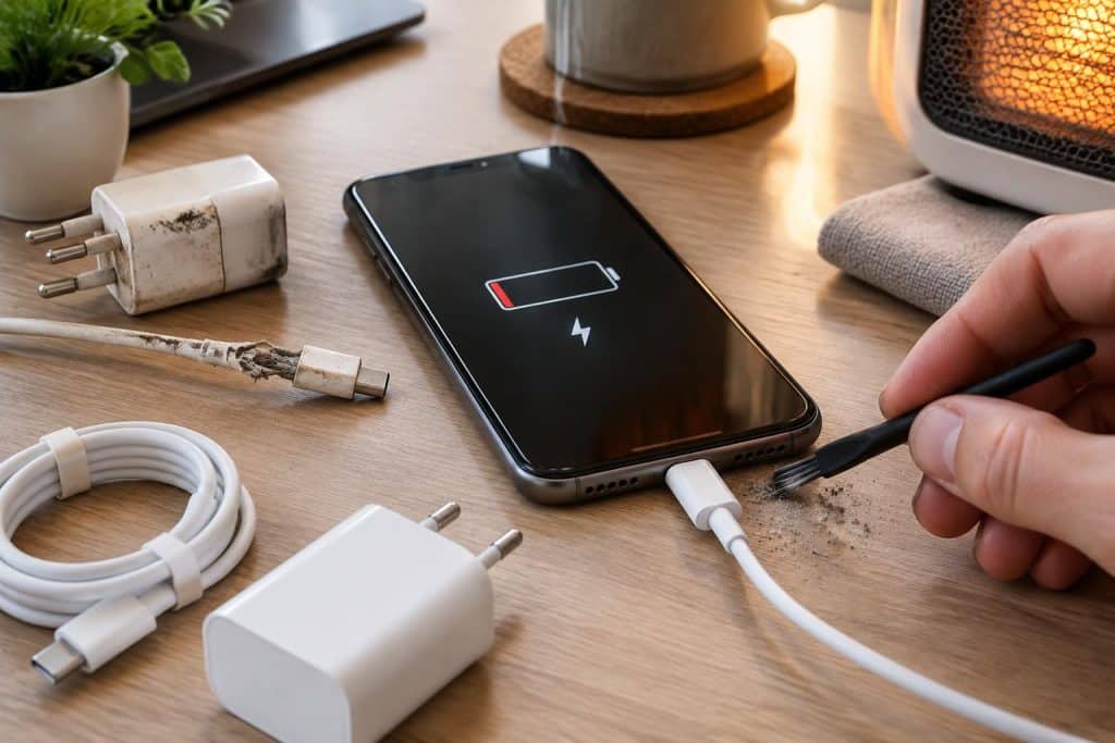 votre téléphone charge mais la batterie ne monte pas ? découvrez les causes possibles et des solutions rapides pour retrouver une recharge efficace.
